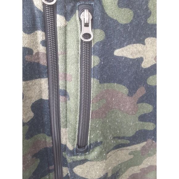 Sonoma Goods For Life Mens Sleeveless Camo Vest Full Zip Front Size S - Picture 3 of 8